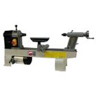 Tour à bois LEMAN TAB040 - 406 mm - Banc et poupées en fonte d'acier - 550 W - 6 vitesses