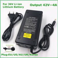 Chargeur de batterie,Chargeur de batterie Li-ion intelligent 42 V,4A pour vélo électrique,charge rapide pour série 10 - EU[A2885523]