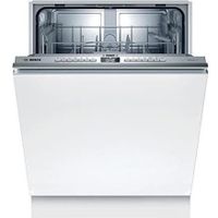 Lave-vaisselle tout intégrable BOSCH SMV4HTX37E SER4 - 12 couverts - Induction - L60cm - Home Connect - 44dB