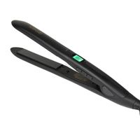 Fer à lisser Professionnel Lisseur Cheveux KIPOZI Titane 230 anti frisottis à Ecran LCD et fonction multi Coffret cadeau femme