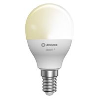 LEDVANCE Ampoule LED intelligente avec technologie ZigBee, E14-base, optique mate ,Blanc chaud (2700K), 470 Lumen, Remplacement