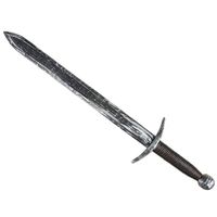 Epée de Roi Argent 86 cm - PTIT CLOWN - Déguisement Moyen Age - Adulte Mixte Noir