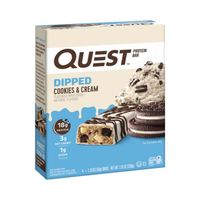 Barres proteinees  12x50g Cookies et crème Quest Nutrition Proteine