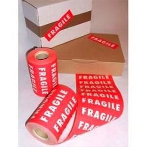 Fragile /étiquette avec un adh/ésif permanent 250/ par rouleau 90/ mm x 90/ mm 8,9/ x 8,9/ cm