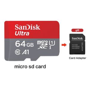 Sandisk – Carte Sd Ultra Haute Vitesse, 32/64/128 Go, 90 Mo/s