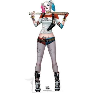 OBJET DÉCORATIF Figurine en carton Harley Quinn (Suicide Squad Oeu
