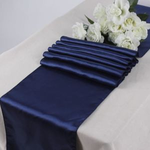 khevga Chemin de Table Bleu Blanc Mer 40 x 150 cm Bleu//Blanc