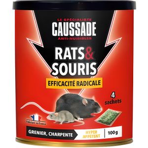 120 G Killer Bait Rat Souris Rongeur Souris manger Poison Control New Livraison Gratuite 
