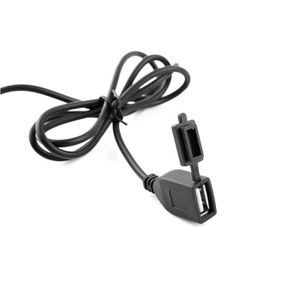 YGL 12V/24V Chargeur USB Moto étanche,SAE à USB Adaptateur avec  Interrupteur et LED Voltmètre,pour Téléphones, iPad, GPS
