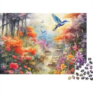 PUZZLE Oiseaux Et Fleurs Puzzles Adulte Puzzle 1000 Piece