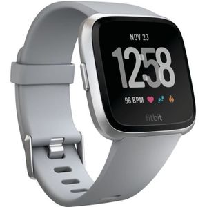 Montre connectée sport Montre-coach connectée FITBIT VERSA - Grise - GPS 