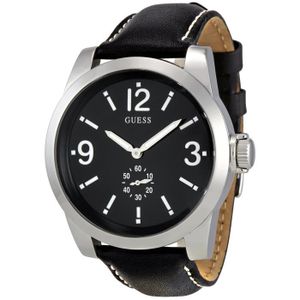 Montre guess homme hotsell bracelet cuir