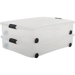 boite de rangement sous lit hauteur 12 cm cdiscount