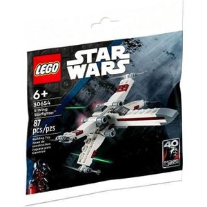VAISSEAU À CONSTRUIRE LEGO Star Wars X-Wing Starfighter - 30654 - Blanc - Mixte - 6 ans - Star Wars - Enfant - 87.000 pièces