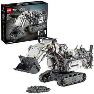 ASSEMBLAGE CONSTRUCTION LEGO® Technic 42100 La pelleteuse Liebherr R 9800,