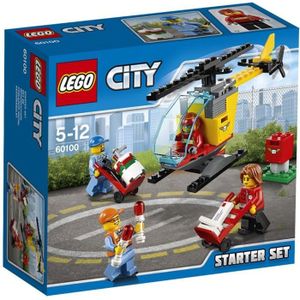 ASSEMBLAGE CONSTRUCTION LEGO® City 60100 Ensemble de Démarrage de l'Aéropo