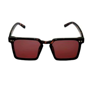 Lunette de soleil homme verre rouge Cdiscount