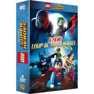 DVD DESSIN ANIMÉ Coffret de Lego DC Comics et Batman viva - En DVD