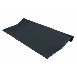 CHARIOT - SUPPORT Tapis anti-projections noir, protection du sol ant