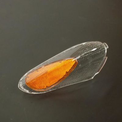 4 Cabochon Lampeggianti Per Frecce Gilera Stalker - Ricambi Originali Teknix, Colore Arancione, Per Frecce Anteriori E Posteriori