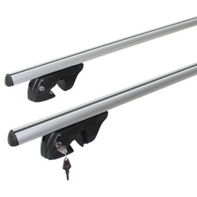 Barres De Toit Aluminium Noir Pour Citroën C1 5 Portes (2005-2014) - Charge 70 Kg | Mossa