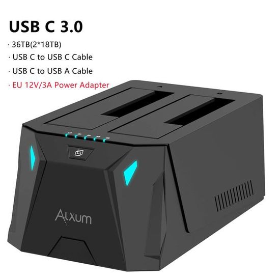 Station D'accueil Tout-en-Un Pour Disque Dur SATA Et IDE HDD 2,5/3,5