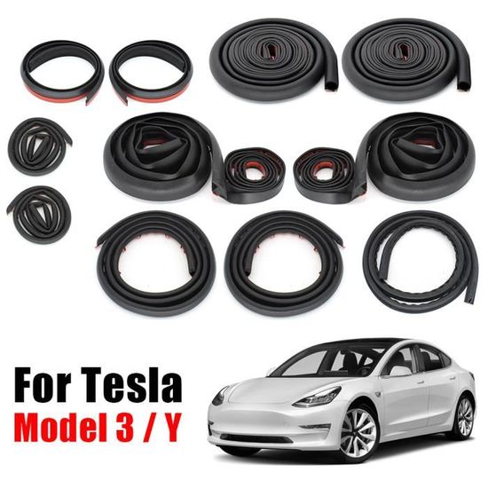 Treesiche Joint De Toit Ouvrant Tesla Model 3 Highland 2016-2025 - Kit Anti-Bruit Et Anti-Poussière