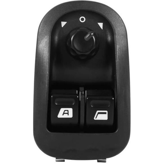 ZEALfix Interrupteur Leve-Vitre Électrique 6554.WA - Côté Conducteur Pour Peugeot 206 & 306