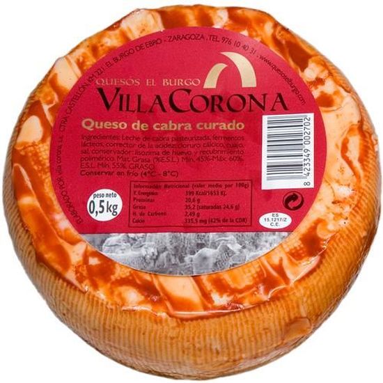 Fromage de Chèvre Affiné- Villa Corona (500 g)