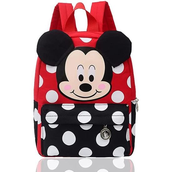 Mickey Backpack Cartable Maternelle Fille Mickey Petit Sac Dos