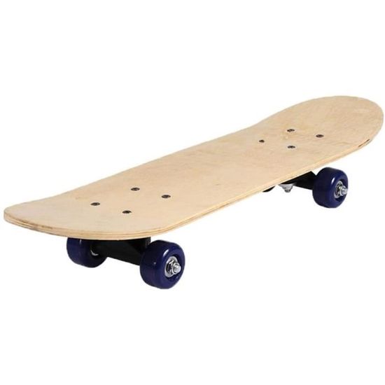 Abaodam Planche De Skateboard Vierge En Bois D'érable Brut Pour