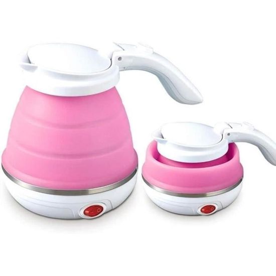 Bouilloire De Voyage Pliable électrique - Portable, Multifonction - Pour Chauffer Eau, Lait, Soupe - Idéale Voyages, Camping - 2