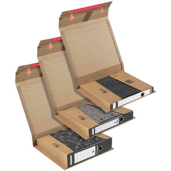 Pack And Move - Lot 24 Cartons Pour Expédition - Taille S - Carton Renforcé - 23 X 10 X 13 Cm