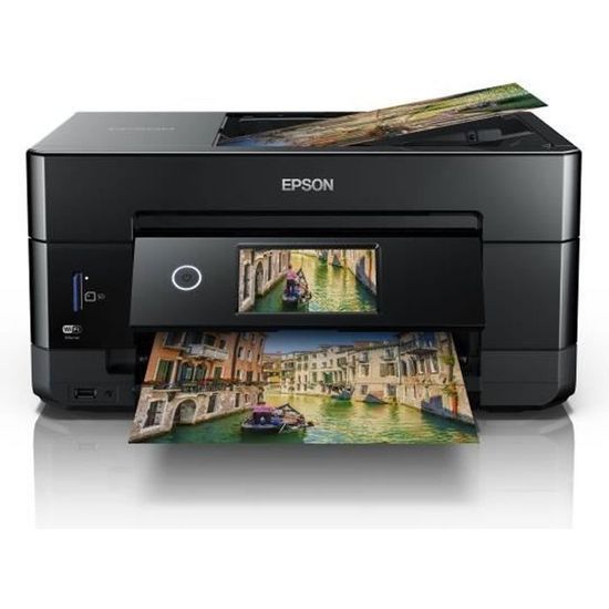 Imprimante EPSON XP-7100 - 3 en 1 + chargeur documents- Photo - Recto-verso automatique - WIFI- direct - Ecran tactile