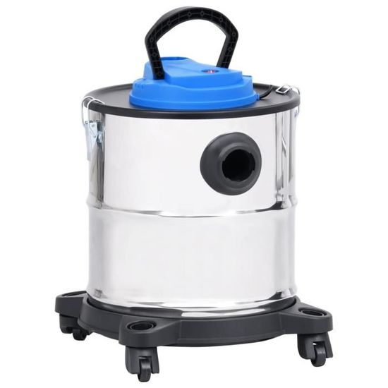 Aspirateur à Cendres Dicogar 1200W 20L Inoxydable Avec Fonction Soufflerie - Idéal Cheminée