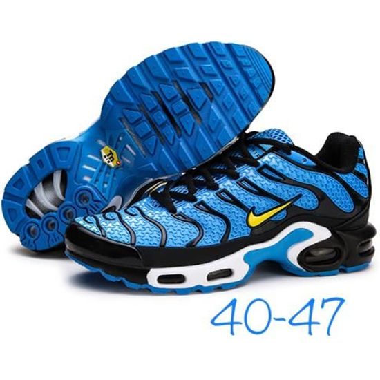 Basket NIKEs AIRs MAX TN Plus TxT Chaussures de Running Homme bleu