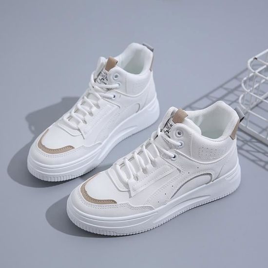 Basket Femme Chaussures Sport Feminine Respirante Chaussure Baskets Poudre De Racine De Lotus