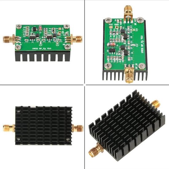 2MHZ-700MHZ 3W Amplificador hf fm uhf, Transmissor vhf Potência de rf