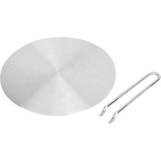 ROSSETTO Adaptateur Induction Disque Plaque Relais Diffusion De Chaleur En Acier Inoxydable Avec