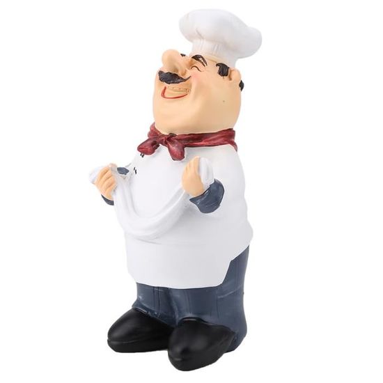 Figurine Décorative Mme Claus Chef De Noël - Décoration De Noël Pour Cuisine Ou Salon - Style Mignon Et Festif