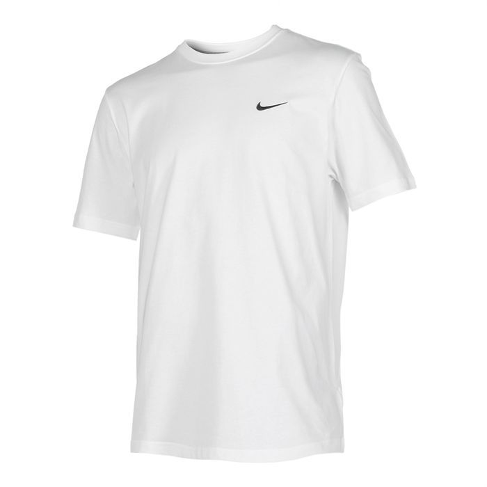 NIKE AD T Shirt Basic Crew Homme Blanc Cdiscount Sport