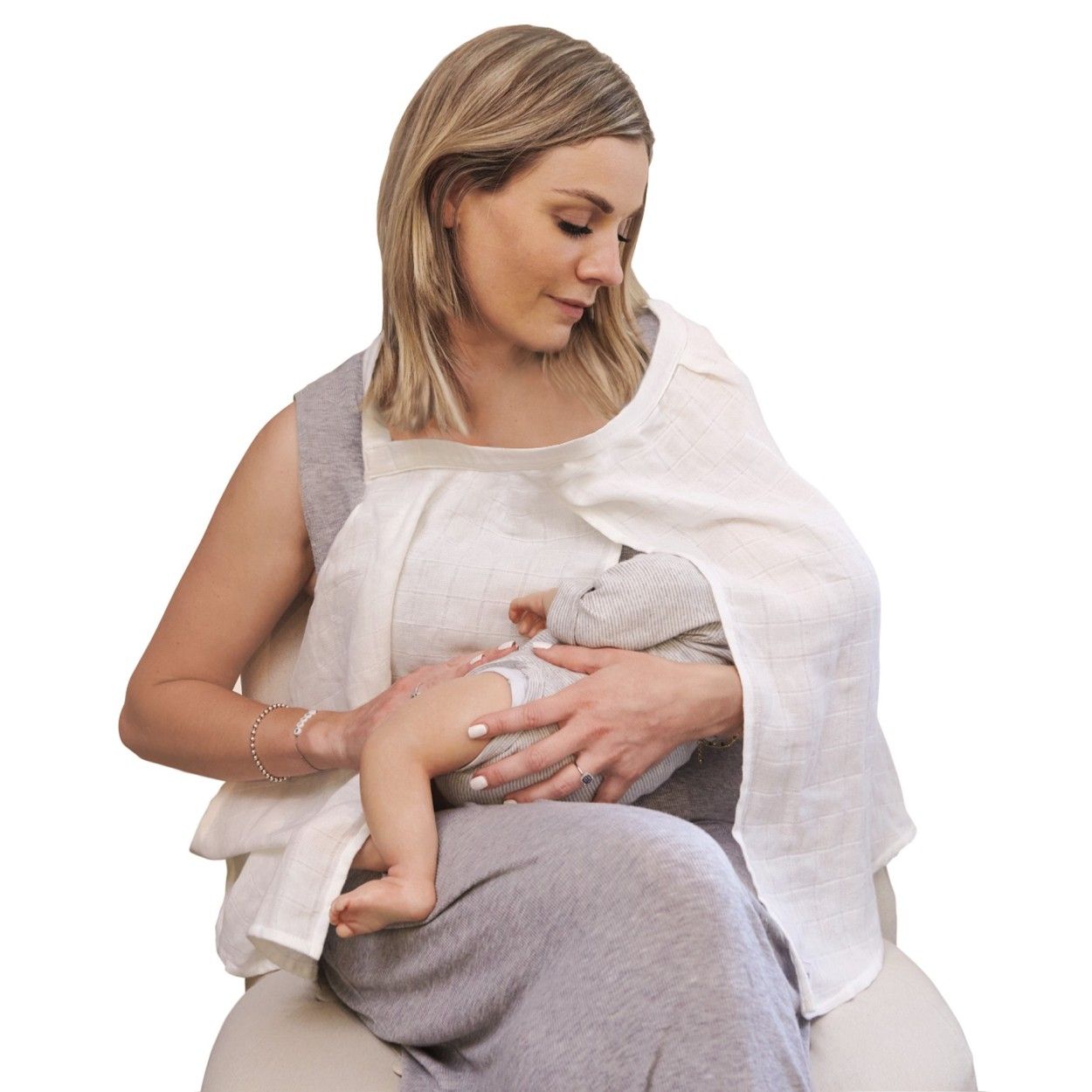 Poncho D'allaitement, Couverture D'allaitement Complète à 360 Degrés