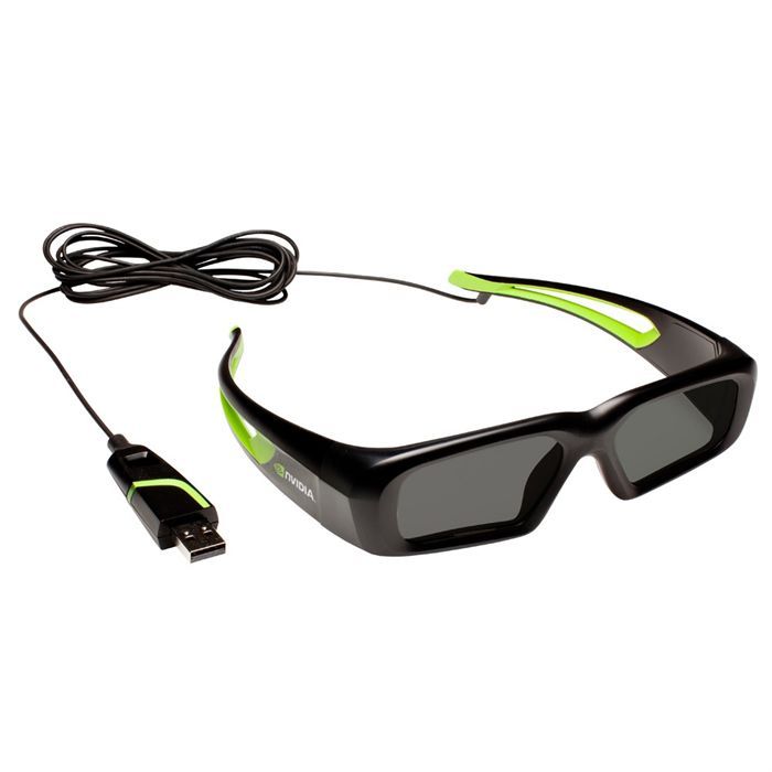 Nvidia GeForce Lunette 3D Vision USB filaire Cdiscount Informatique