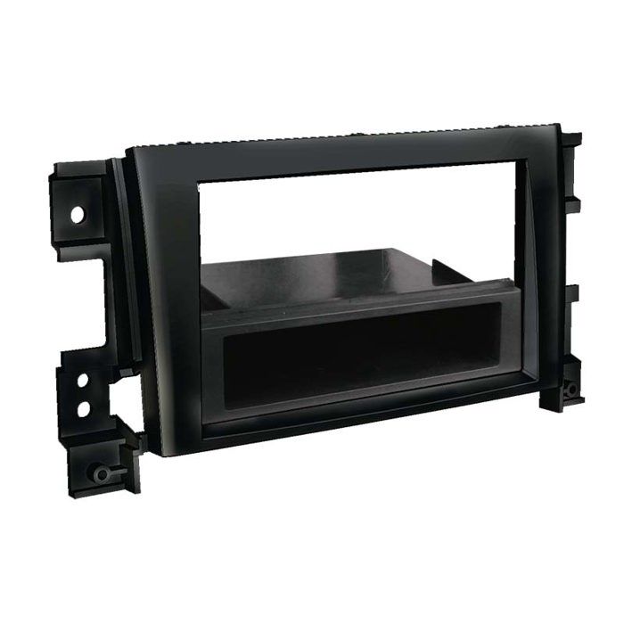 Adaptateur de façade 2-DIN avec vide poche Suzuki Grand Vitara 2005 >