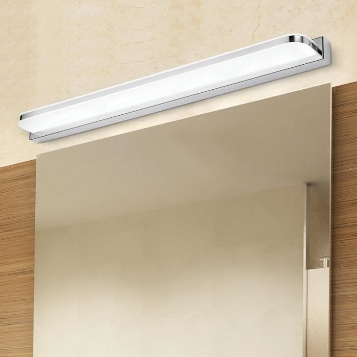Entree Lampe Armoire Salon Interieur Eclairage Murale Pour Chambre Lampe Miroir En Bois Cuisine Couloir 40cm Led Appliques Salle De Bain Dimmable Lumiere De Maquillage 360 Orientable Lampes Pour Miroir Luminaires Eclairage