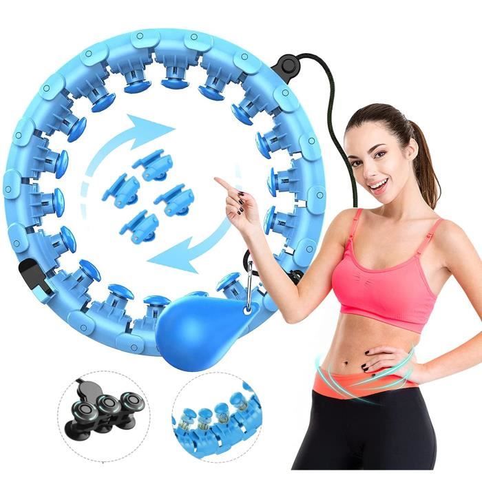 28 Nœuds, Hoola Hoop Fitness cerceaux intelligents de massage fitness réglables cerceaux de gymnastique pour entraîneur abdominal