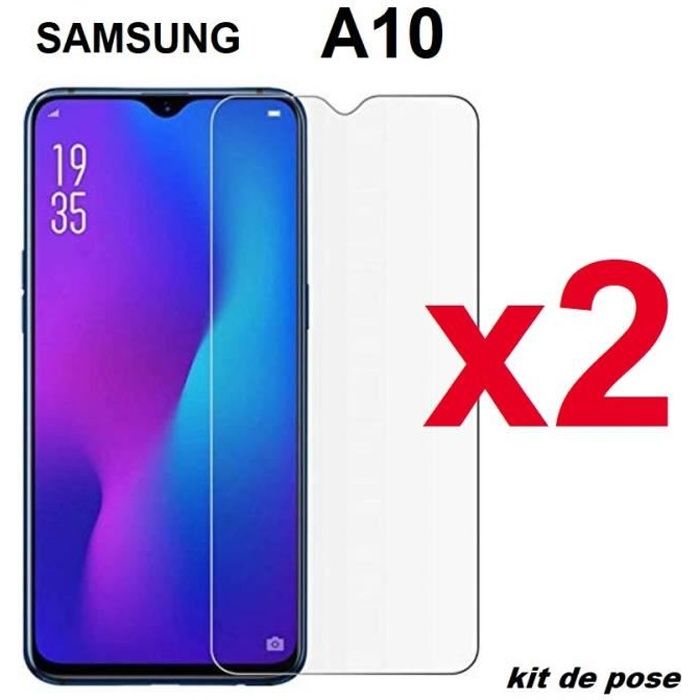 vitre en verre trempe SAMSUNG GALAXY A10