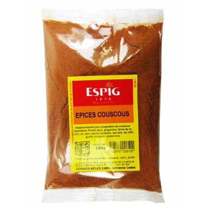 Epices Couscous Moulu 100g - 07370438