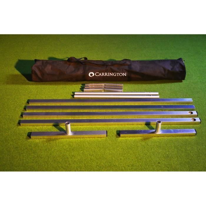 Kit de tennis 4 x 0,90m Carrington - blanc/gris - TU