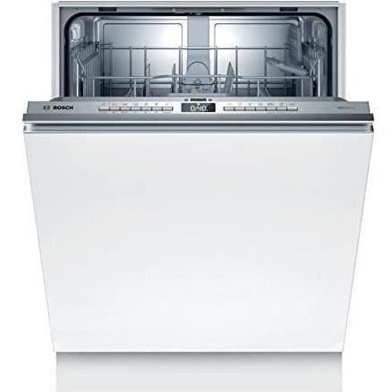 Lave-vaisselle tout intégrable BOSCH SMV4HTX37E SER4 - 12 couverts - Induction - L60cm - Home Connect - 44 dB